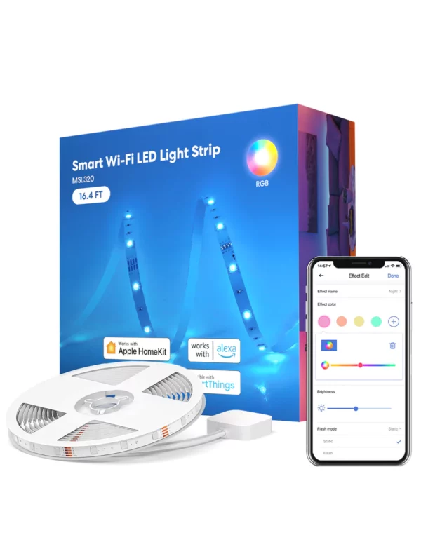 Ruban à LED Connecté WiFi (2x5M)